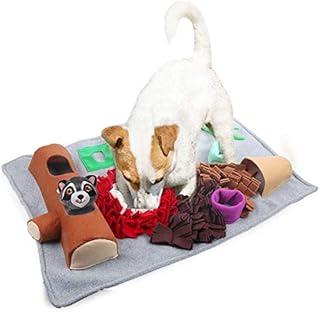 Paws Dog Slow Feeding Mat with Racoon Toy