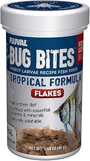 Fluval Bug Bites Flakes for Small to Medium Sized Fish