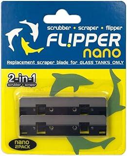 FL!PPER Flipper Nano Aquarium Scraper Replacement Blades for Fish Tank Cleaning Kit