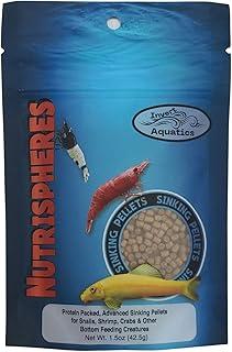 Triton Aquatics NutriSpheres – Snail, Shrimp and Bottom Feeding Fish