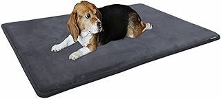 Extra Large Gel-Infused Memory Foam Dog Bed Mat Pillow Topper