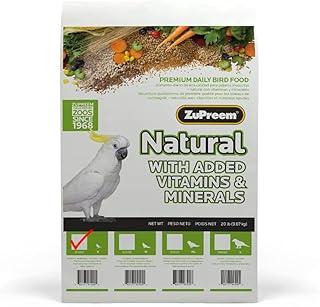 Zupreem Natural Bird Diet For Parrots And Conures