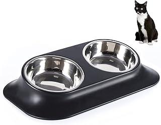 Stainless Steel Elevated Small Dog Bowls Fatigue Free Stress