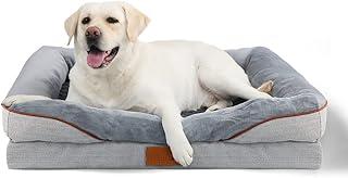 JEMA Orthopedic Pet Bed for Large Dogs
