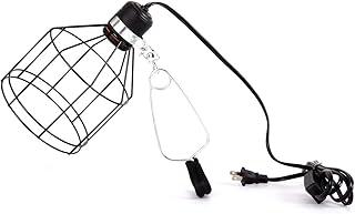 Reptile Lamp Fixture Wire Cage Style, Max 150Watts