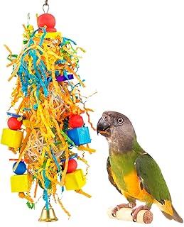 MEWTOGO Small Bird Shredder Toy for Finches,Cockatiels and Buggies