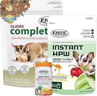 Nutritionally Complete Pellet Diet & High Protein Supplemental Food for Sugar Gliders