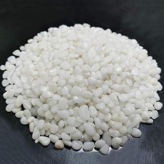 Tonmp 2 lb Natural Polished White Stones 3/8″