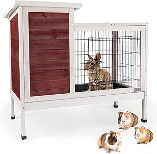 Petsfit Rabbit Indoor Guinea Pig Cages with Pull Out Tray