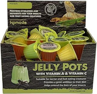 Komodo Jelly Pots Mixed Fruit Flavor Insect Food