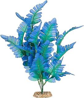 Imagitarium Petco Brand Silk Fern Blue Aquarium Plant