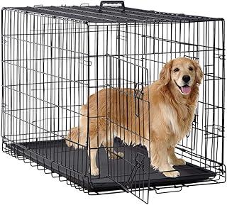 BestPet Crate for Large Dogs,48 Inch Pet Kennel Outdoor with Double-Door
