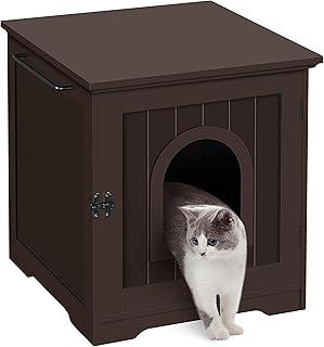 Yaheetech Cat Litter Box Enclosure