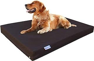 Extra Large Gel Memory Foam Dog Bed with 1680 Nylon Cover and Waterproof Liner