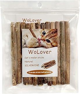 WoLover Silvervine Sticks for Cat Kitten Kitty
