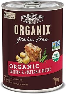 Castor Pollux Organix Grain Free Organic Chicken & Vegetable Recipe Adult Canned Dog Food