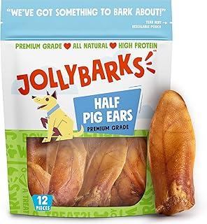 Jolly Barks Premium 6 Inch Whole Pig Ear