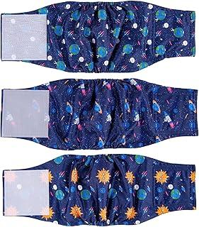 Joyshare Washable Male Dog Diapers (Pack of 3)