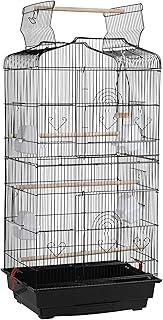 Yaheetech 41-Inch Open Play Top Medium Size Quaker Parrot Bird Cage