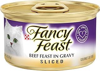 Purina Wet Cat Food, Sliced Beef Feast in Gravy