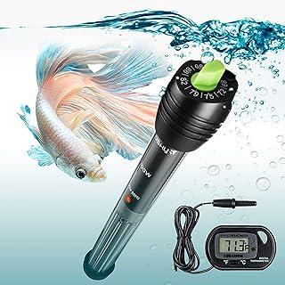 Orlushy 500W Submersible Aquarium Heater with Adjustable Temperature and 2 Suction Cups