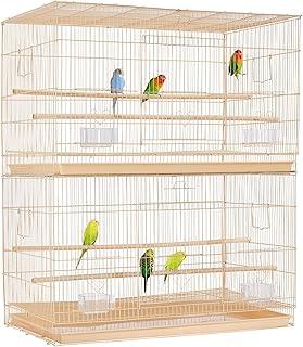 Yaheetech Iron Flight Parrot Cage Medium Small – Canary Budgie Lovebird
