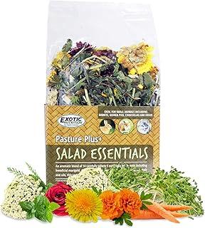 Pasture Plus+ Salad Essentials Healthy Natural High-Fiber Dried Flower & Herb Treat