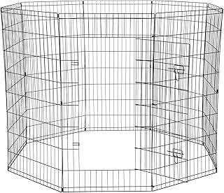 Puppy Playpen Outdoor Back or Front Yard Fence Cage
