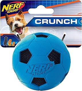 Nerf Dog Soccer Crunch Ball Blue