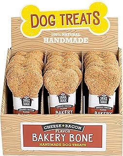 Bone Cheese & Bacon Dog Treats Box of 24