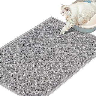 Large Kitty Litter Box Mat with Waterproof and Non-Slip Backing