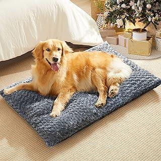 Dgbeder Large Dog Bed with Soft Rose Plush