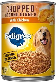 Pedigree Chopped Ground Dinner with Chicken-Canned Dog Food