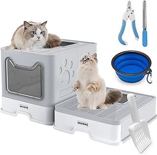 Mlorine Foldable Portable Travel Extra Large Covered Cat Litter Box