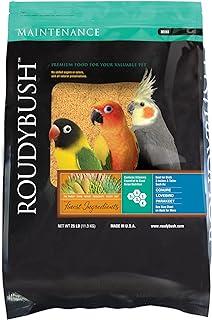 RoudyBush Daily Maintenance Bird Food Mini, 25-Pound
